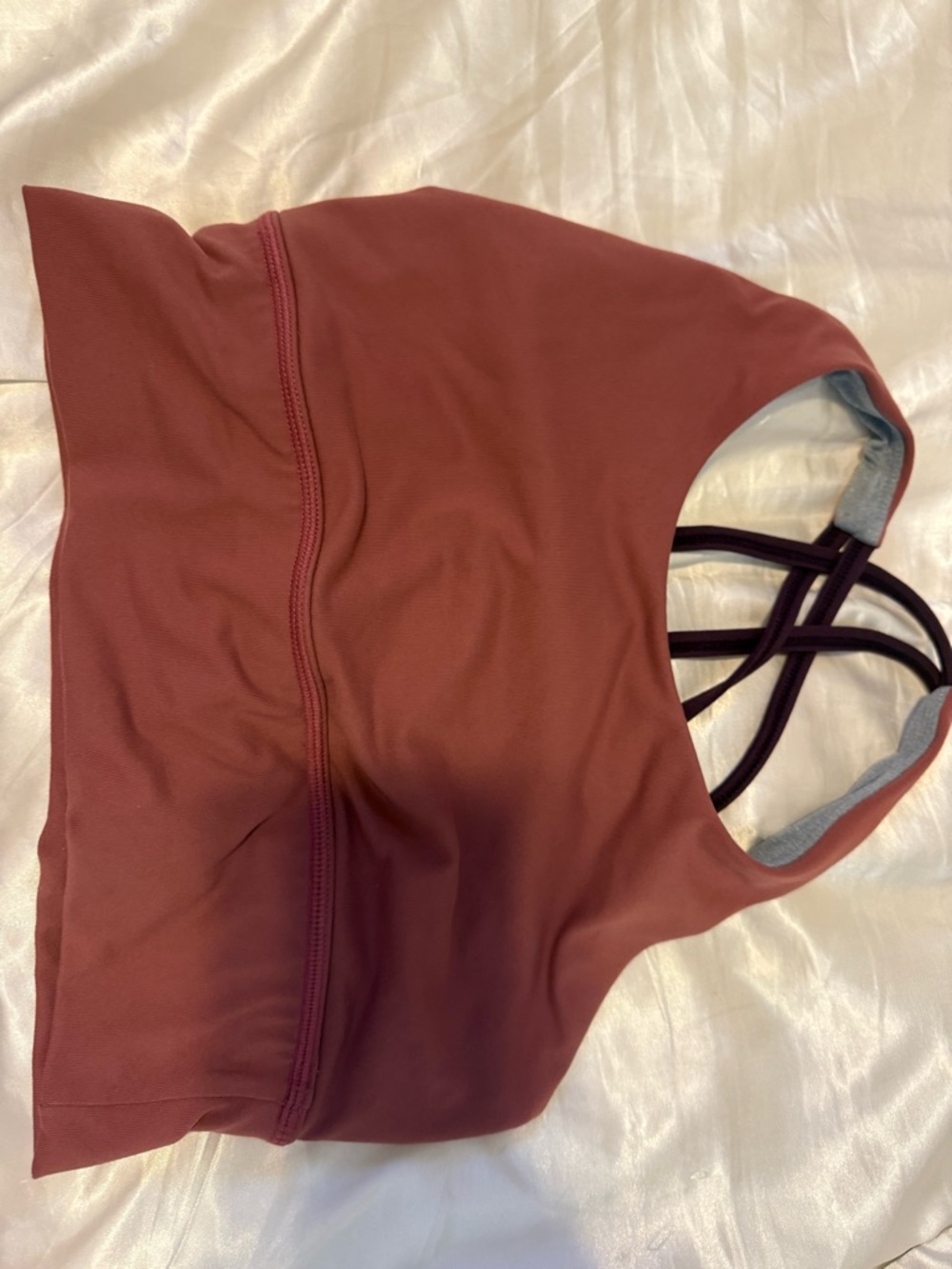 Born Primitive Mauve Rose Strappy Sports Bra